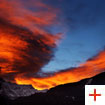 Sunset on the Valles Pass – picture taken from Falcade | Author: Mario Vidor