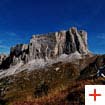 Lastoi de Formin – picture taken from the Giau Pass (2236 m) | Author: Mario Vidor