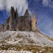 Dal rifugio Lavaredo verso lo Spigolo Giallo e Piccolissima alle Tre Cime di Lavaredo - autore: Magico Veneto