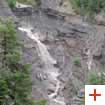 View of the Butterloch falls from the Jägersteig trail | Courtesy of: Geoparc Bletterbach